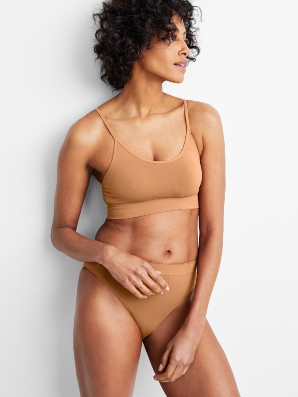 #1852 State of Day Women's Seamless Bralette- Foxy Brown